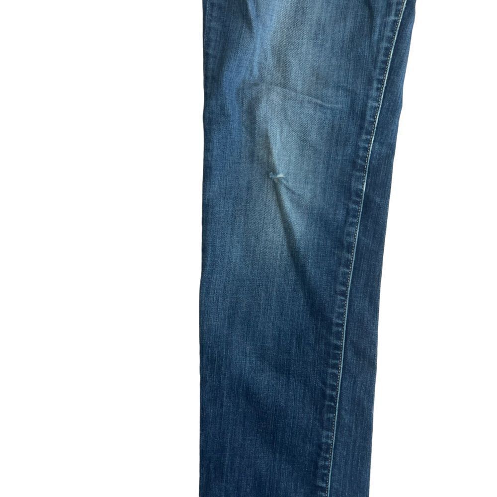 Lucky Brand Lolita Skinny Low Rise Medium Rinse Distressed Jeans sz 4 - Picture 8 of 11
